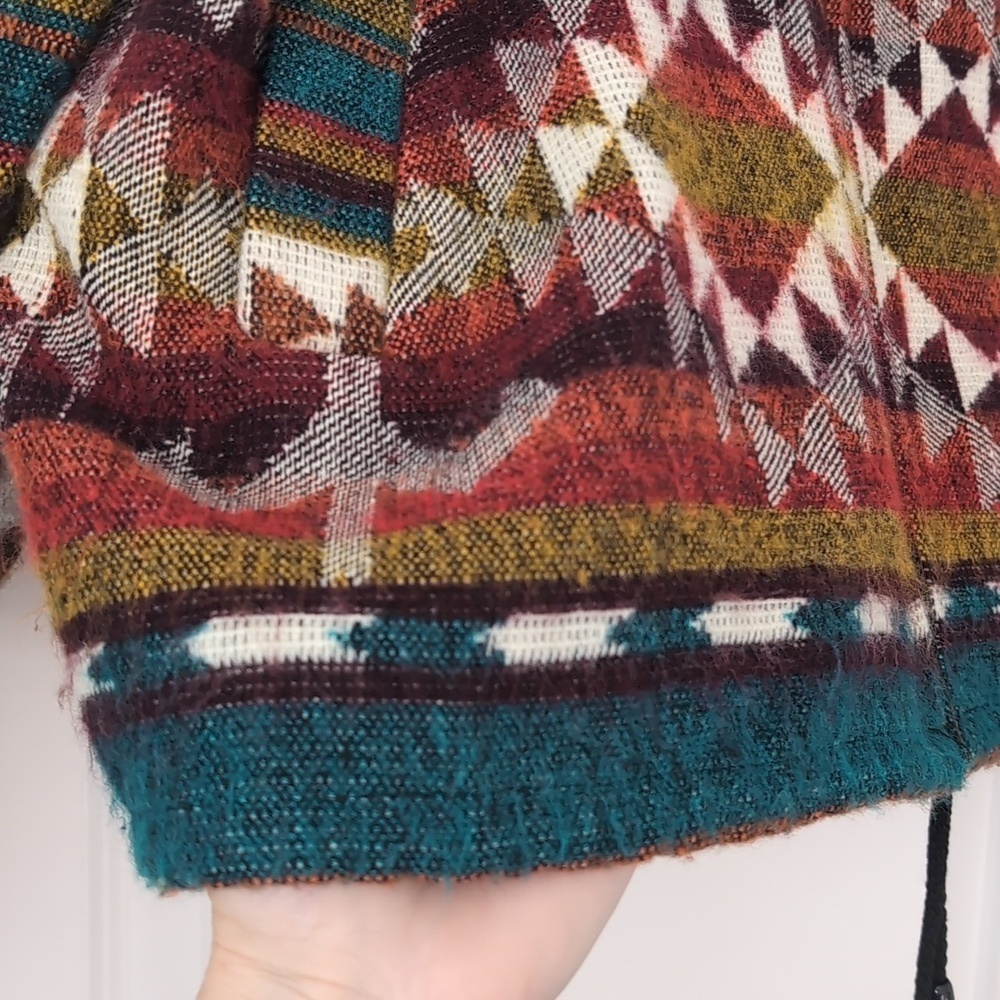 Aztec Print Soft Jacket Or Hoodie - Picture 2 of 6